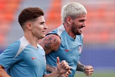 Julián ya se entrena en Madrid. Foto: @Atleti