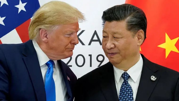 Trump y Xi Jinping en un encuentro en 2019. Foto: Getty Images
