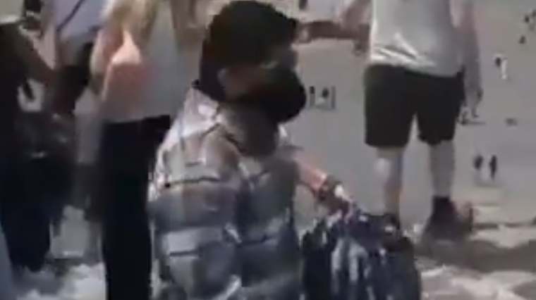 tirador méxico piramides de Teotihuacan