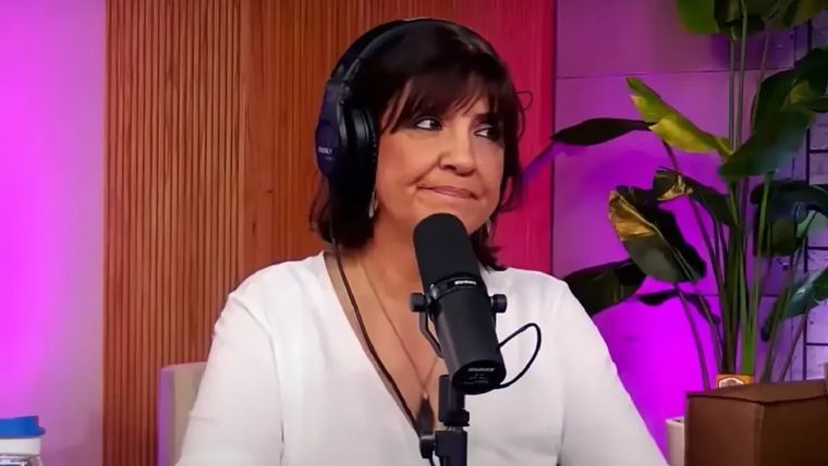 La conductora no tuvo filtro. Foto: Captura de video Olga