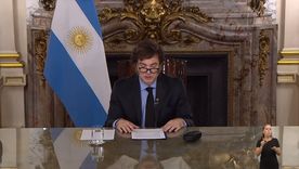 Javier Milei hablará a las 21 por cadena nacional
