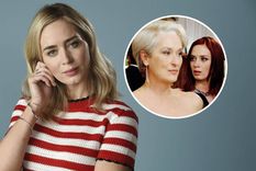 Emily Blunt relató la experiencia que tuvo con Meryl Streep en El diablo viste a la moda.