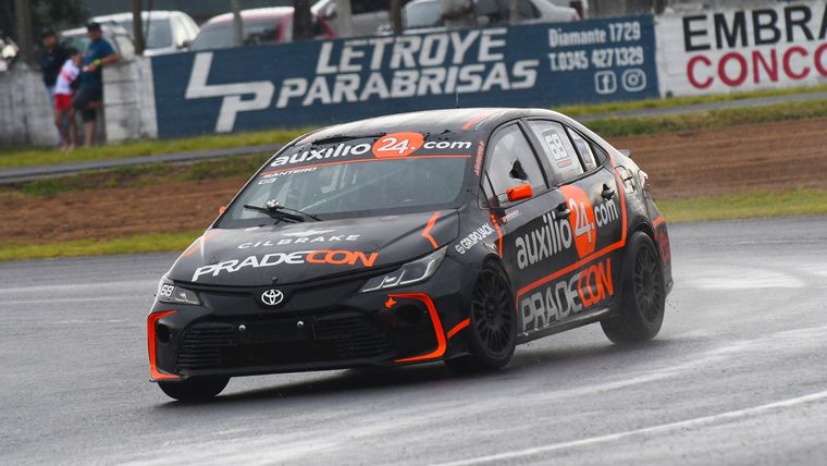 Santero se quedó con la carrera en Concordia y llega de la mejor manera al cierre del Turismo Carretera. Foto: APAT