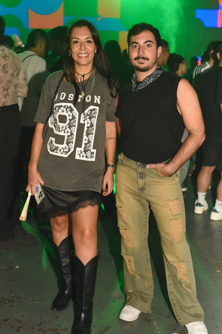 Nabila y Lucas Castro. Nabila y Lucas Castro.