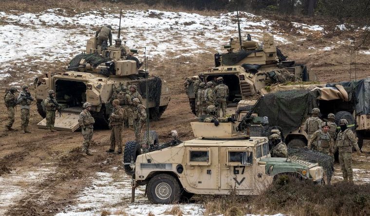 Las tropas ucranianas también atacan en suelo de Rusia. Foto: Dpa.