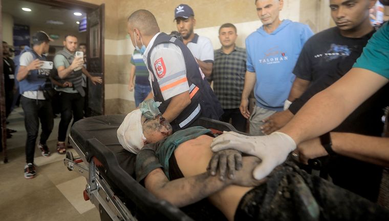 Casi 5.000 menores de edad han muerto ya en Gaza. Foto: DPA