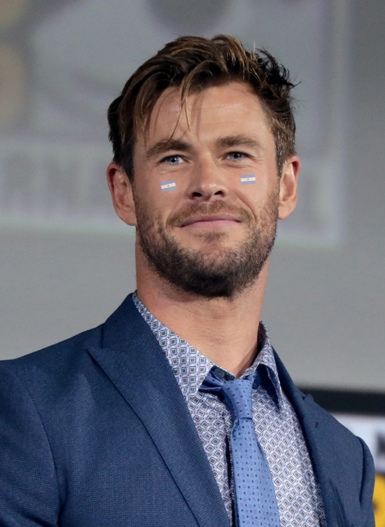 El inesperado mensaje de Chris Hemsworth para la Scaloneta: Hola, campeones del mundo... Chris Hemsworth es uno de los actores más codiciados de Hollywood. Foto: Edición MDZ ONLINE