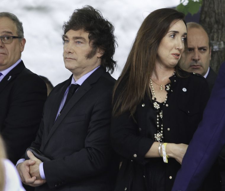 La relación entre Javier Milei y Victoria Villarruel está totalmente quebrada. Foto: NA