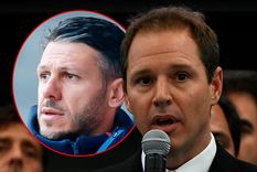 Brito, Demichelis y todo River, sorprendidos por la decisión de Gandolfi de quedarse en Talleres.