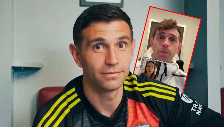 El Dibu Martínez actuó en el avance de la nueva temporada de Envidiosa. Foto: Aston Villa y captura Netflix