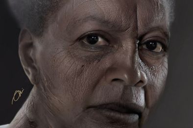 MDZol | María Remedios del Valle, humanizada por el artista Ramiro Ghigliazza. Foto: Fuente: Ramiro Ghigliazza