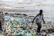 Los plásticos provocan enormes daños a la vida en el planeta. Foto: DPA