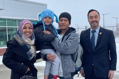 Liam Conejo Ramos, de cinco años, y su padre, Adrián Alexander Conejo Arias, han regresado a Minnesota.