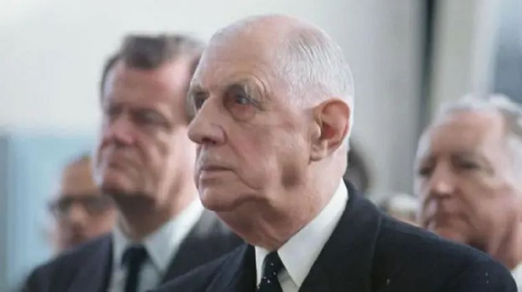 Charles de Gaulle, líder de la resistencia francesa durante la II Guerra Mundial, fue presidente de Francia entre 1959 y 1969. Foto: BBC