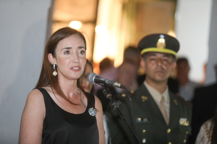 Victoria Villarruel intentó bajar las tensiones en la relación del Gobierno Nacional con las provincias Foto: X @VickyVillarruel