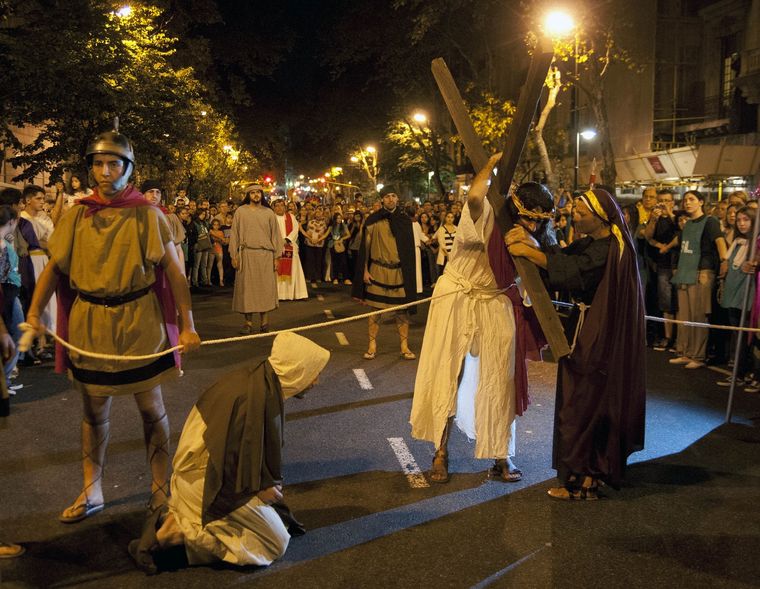 Vía Crucis en la Ciudad de Buenos Aires (2025).