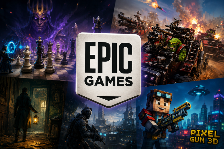 &nbsp;Epic Games regala dos juegos opuestos: estrategia ajedrecística y combate vehicular cargado de acción.