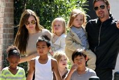 el antes y el despues: asi han cambiado los hijos de angelina jolie y brad pitt