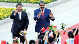 Los presidentes de China y Venezuela, Xi Jinping y Nicolás Maduro, en una pasada cita. Foto Efe