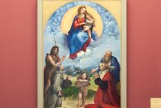 hallan un cuadro original de rafael