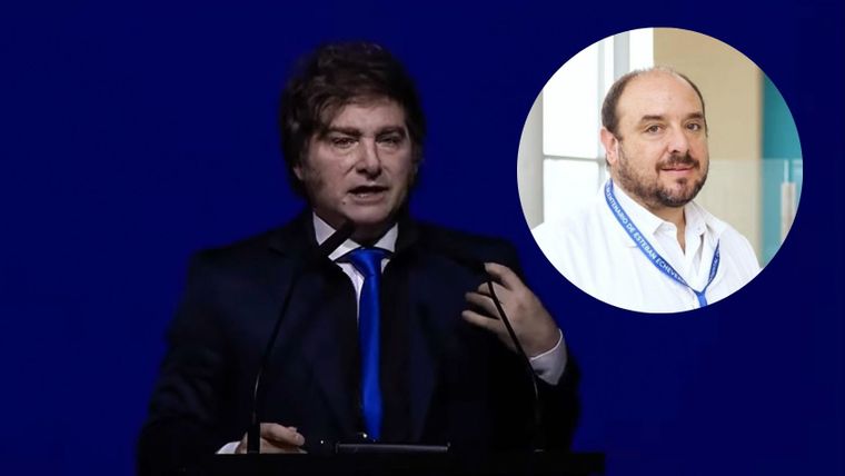 Cristian Luis Martelletti es el nuevo director de la Unidad Médica Presidencial que se encargará de la salud de Javier Milei.