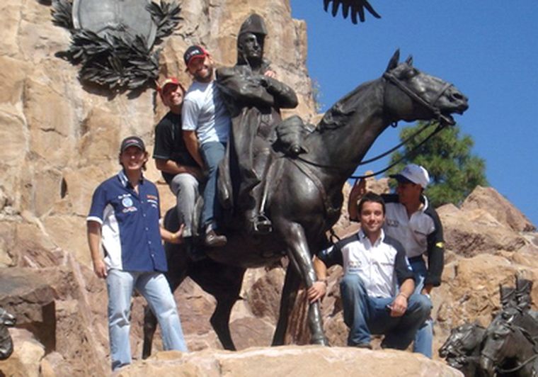 El transgresor Di Palma en una foto polémica Foto: MDZ