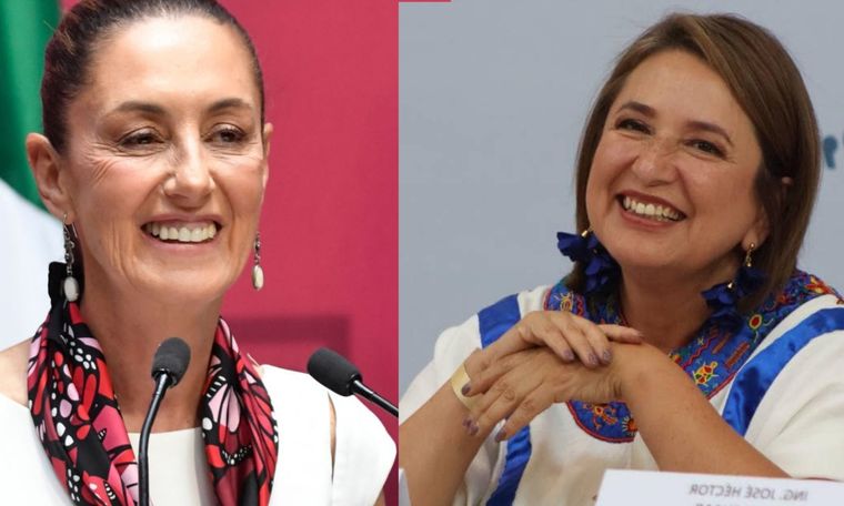 Sheinbaum y Gálvez competirán por la presidencia de México