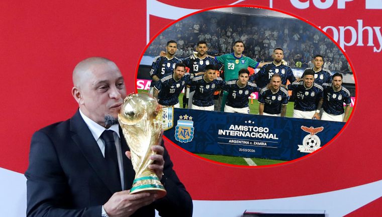 Roberto Carlos analizó el momento de Messi y la Selección argentina antes del Mundial 2026.
