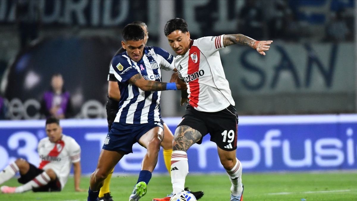 En vivo: River supera 1-0 a Talleres de Córdoba con gol de Montiel