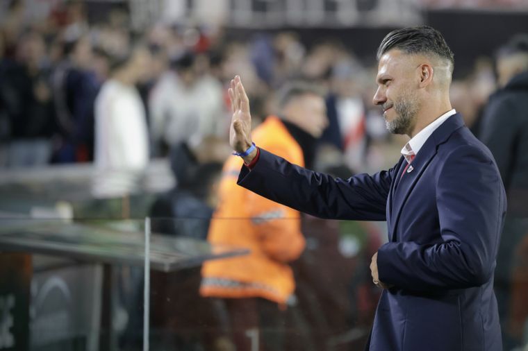 Demichelis fue silbado en le Monumental. Foto: FotoBaires