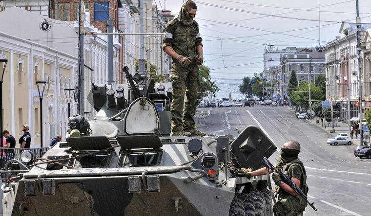 Grupo Wagner El Grupo Wagner se trasladó de Rusia a Bielorrusia. Foto: Efe.