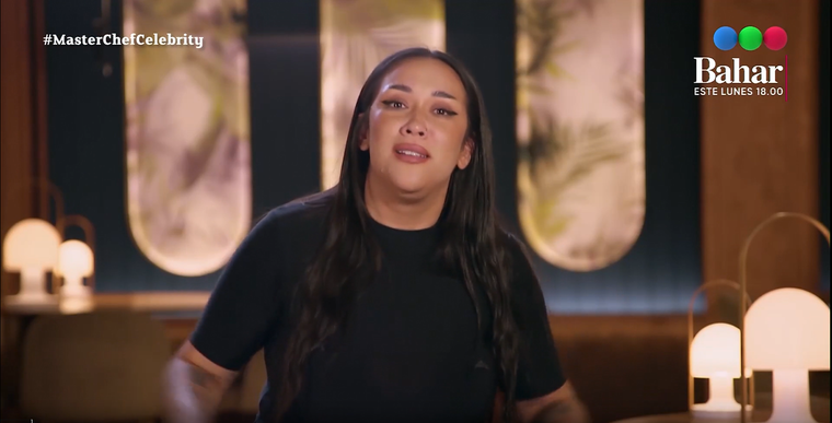 Evelyn y su paso por las cocinas. Créditos: Captura Evelyn y su paso por las cocinas. Créditos: Captura