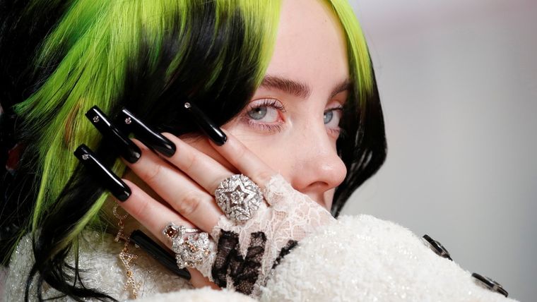 Billie Eilish en Los Ángeles, California (EE.UU.). 9 de febrero de 2020.