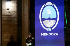 La nueva marca del Gobierno de Mendoza. Foto: Maximiliano Ríos/MDZ