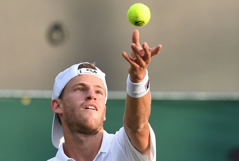 Diego Schwartzman es el tenista argentino mejor ubicado en el ranking ATP. Foto: EFE