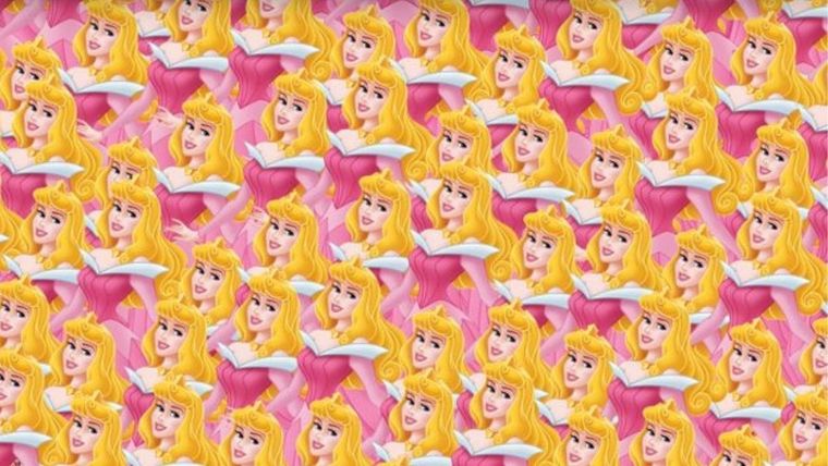 Acertijo visual, reto visual, la bella durmiente Pinterest