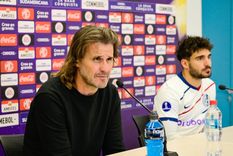 Insúa en conferencia de prensa tras el empate de San Lorenzo Foto: @SanLorenzo Insúa en conferencia de prensa tras el empate de San Lorenzo Foto: @SanLorenzo