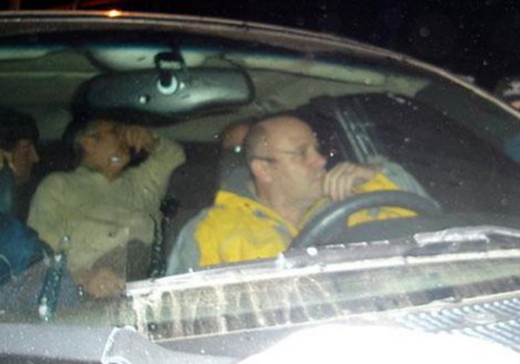 El ex ministro de Gobierno santacruceño, Daniel Varizat, atropelló a un grupo de manifestantes
