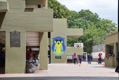 El patio del CUC, de las instituciones educativas más conocidas de Mendoza Foto: UNCuyo.