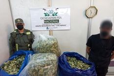 El cargamento, que pesaba cincuenta kilos, provenía de Salta El cargamento, que pesaba cincuenta kilos, provenía de Salta