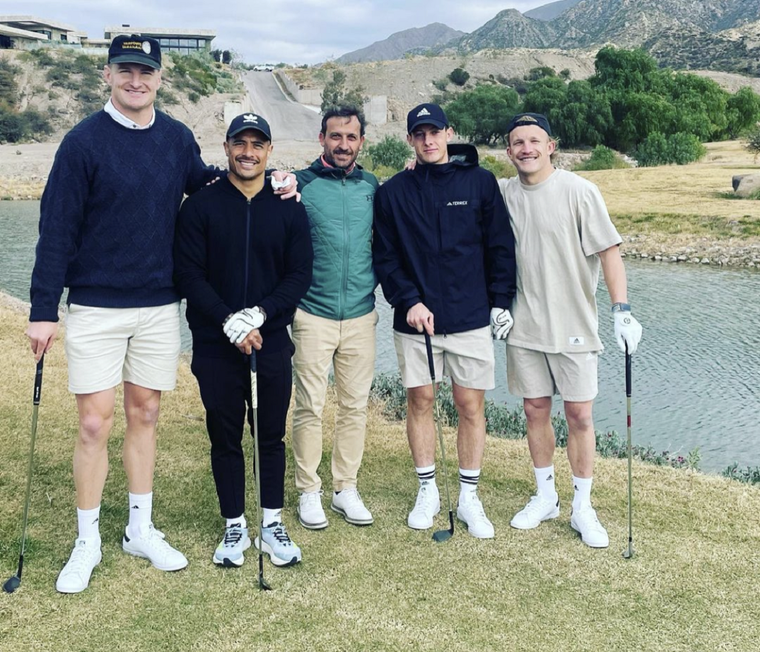 No te pierdas la intimidad de los All Blacks en Mendoza y las fotos, al final de la nota. Foto: MDZ