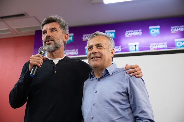 El gobernador y el intendente de Capital se reunieron la última semana y acordaron iniciar una negociación para actualizar el Fondo Compensador Foto: Prensa Ciudad de Mendoza