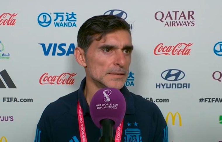 Roberto Ayala El entrenador asistente de la Selección analizó a Croacia a minutos de la semifinal.