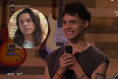 El cantante y un pasado que saltó a la luz. Créditos: Captura de pantalla / telefe / Disney Channel