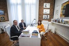 Gustavo Bordet, exgobernador de Entre Ríos, junto a Cristina Fernández de Kirchner Gustavo Bordet, exgobernador de Entre Ríos, junto a Cristina Fernández de Kirchner