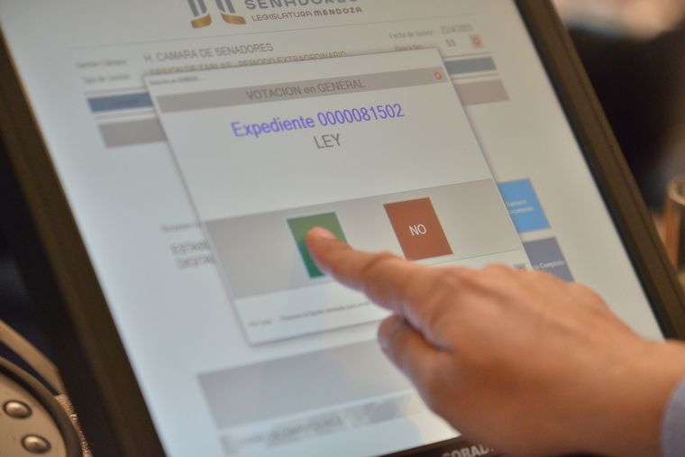 Mendoza da un paso clave hacia la modernización del Estado Foto: Senado de Mendoza