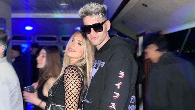 Julieta, una de las participantes de Gran Hermano más queridas por el público, junto a su novio Lucca.