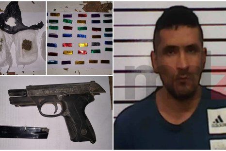 El Polilla Cortéz Robles cayó durante los allanamientos en Guaymallén. El Polilla Cortéz Robles cayó durante los allanamientos en Guaymallén.