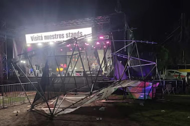 Una mujer murió y otras cuatro personas resultaron heridas en medio de la Fiesta Nacional de la Música Foto: NA