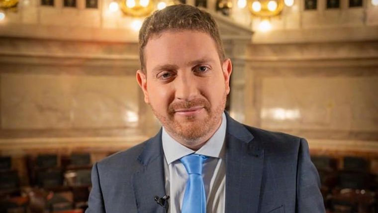 La buena noticia que celebró Jonatan Viale en TN. Foto: Instagram @vialejonatan